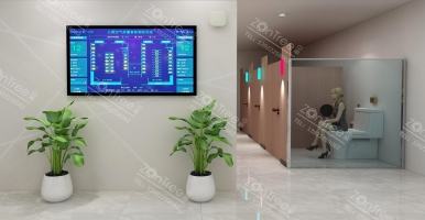 智慧廁所廁位引導系統(tǒng)怎么建？中期科技上千個落地項目經(jīng)驗總結出來了